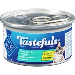 Blue Buffalo Tastefuls Tuna Entrée In Gravy Flaked 85 g, $2.69/100g