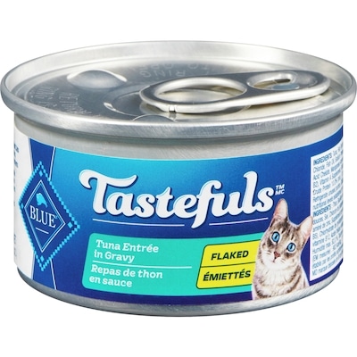 Blue Buffalo Tastefuls Tuna Entrée In Gravy Flaked 85 g, $2.11/100g