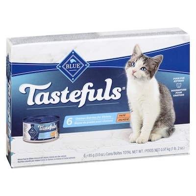Tastefuls nourriture naturelle pour chatons repas de poulet pour chatons en pâté