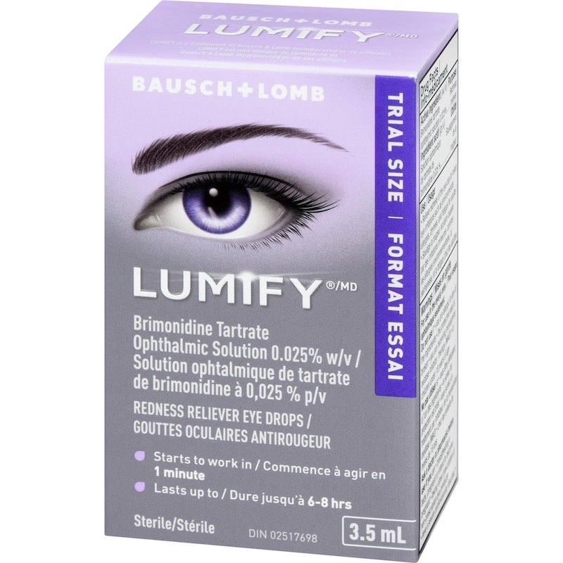 Redness Reliever Eye Drops Trial Size