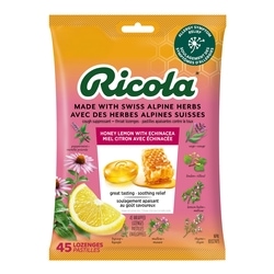 Ricola Honey Lemon Echinacea Cough Drops, 45 count 45 ea, $0.22/1ea
