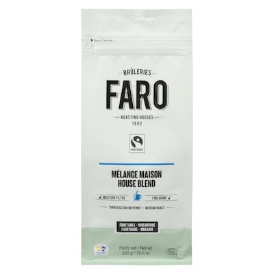 Bruleries Faro Café moulu, mélange maison 300 g, 5,33 $/100g
