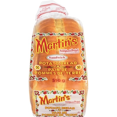Martin Potato Bread 510 g, $1.57/100g