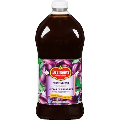 Del Monte Prune Nectar 1.36 l, $0.62/100ml