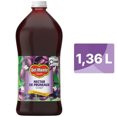 Del Monte Nectar de pruneaux 1.36 l, 0,51 $/100ml