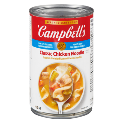 Campbell's Light Classic Chicken Noodle Ready to Serve Soup 515 ml, $0.64/100ml