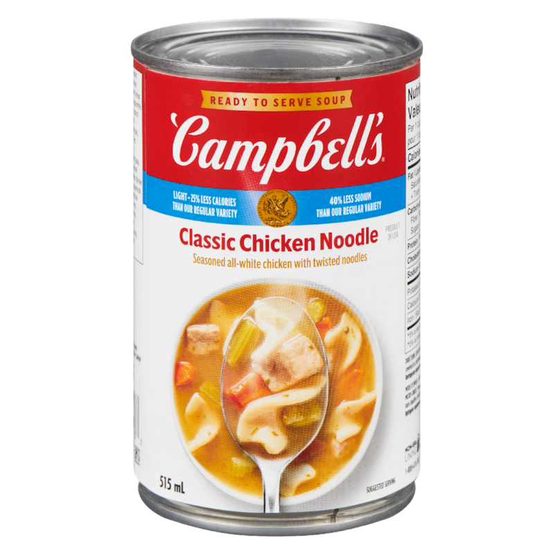 Light Classic Chicken Noodle Ready to Serve Soup