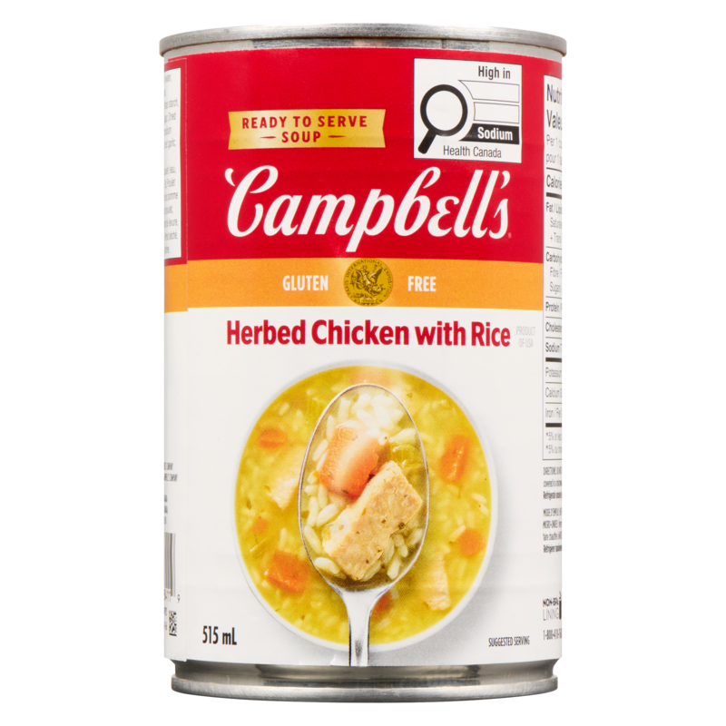 Herbed Chicken with Rice Ready to Serve Soup