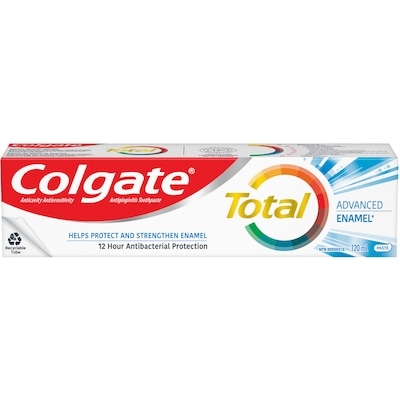 Colgate Total Advanced Enamel Whitening Toothpaste for Sensitive Teeth 120 ml, $5.00/100ml