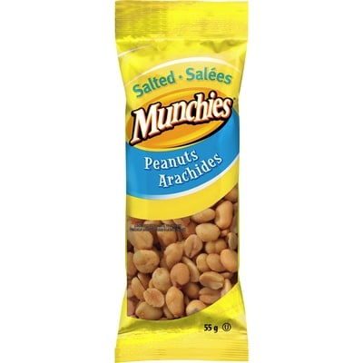 Munchies Arachides, salées, format collation 12x55.0 g, 0,14 $/100g