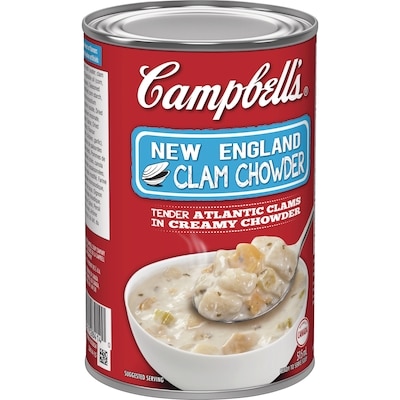 New England Clam Chowder Ready to Serve Soup