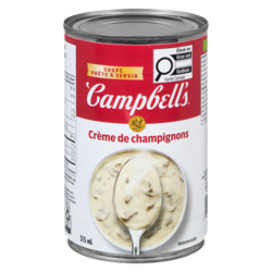 Campbell’s Crème de champignons prête à déguster 515 ml, 0,49 $/100ml