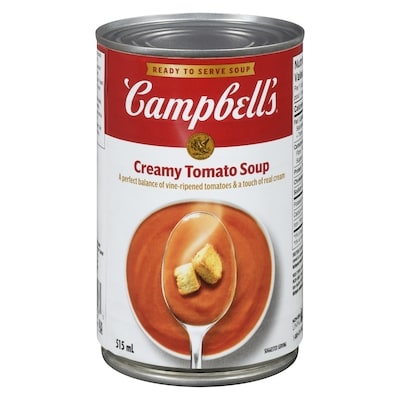 Campbell's Creamy Tomato Ready to Serve Soup 515 ml, $0.58/100ml