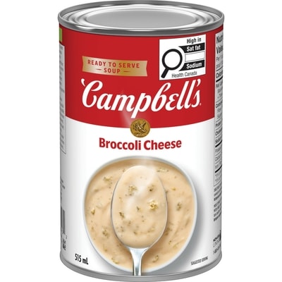 Campbell's Ready To Serve Soup Broccoli Cheese 515 ml, $0.37/100ml