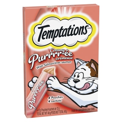 CREAMY PURRRR-ÉE Cat Treats, Salmon