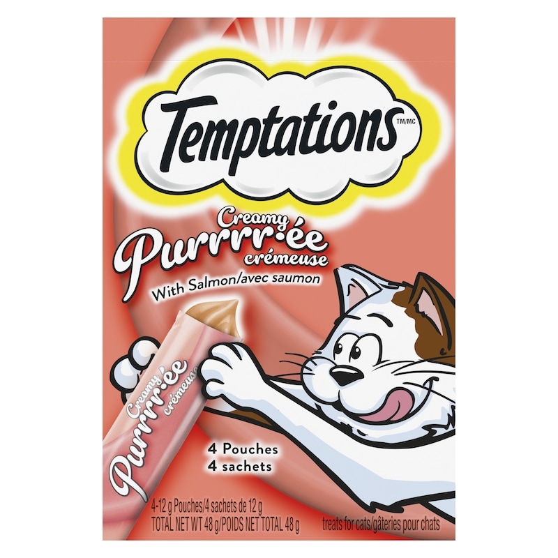 CREAMY PURRRR-ÉE Cat Treats, Salmon