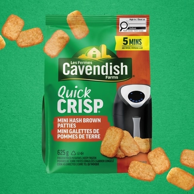 Mini galettes de pommes de terre Quick Crisp
