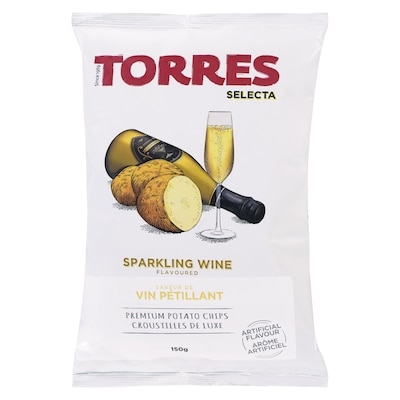 Torres Croustilles Selecta vin pétillant 150 g, 6,33 $/100g