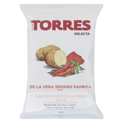 Torres Croustilles de luxe paprika fumé de la vera épicé 150 g, 7,33 $/100g