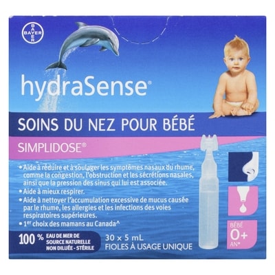 Simplidose soins du nez pour bébé bébé 0+ an
