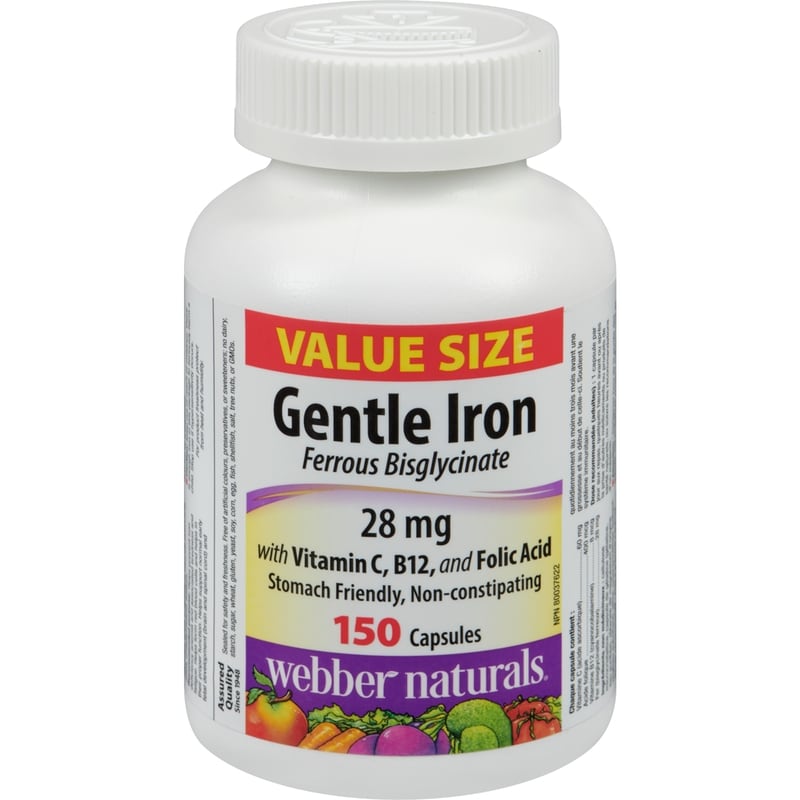 Gentle Iron 28 Mg Value Size