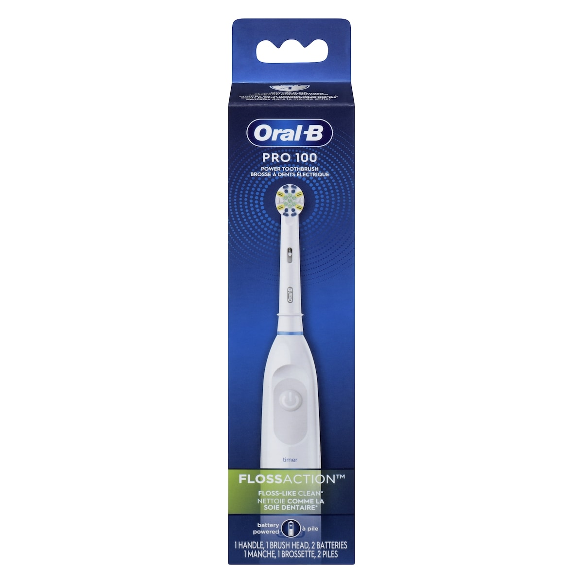 Oral-B Brosse à dents électrique Pro 100 1 ea, 24,99 $/1ch