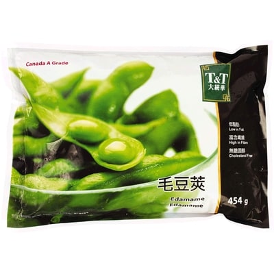 T&T Frozen Edamame 454 g, $0.66/100g