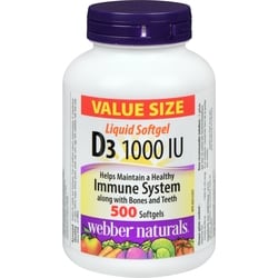 D3 1000 Iu Value Size