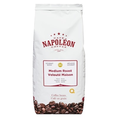 Cafe Napoleon Coffee Beans Medium Roast 60 Mellow 650 g, $5.08/100g