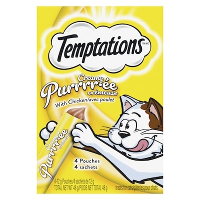 CREAMY PURÉE Adult Cat Treats, Chicken