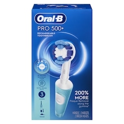 Pro 500+ Rechargeable Toothbrush
