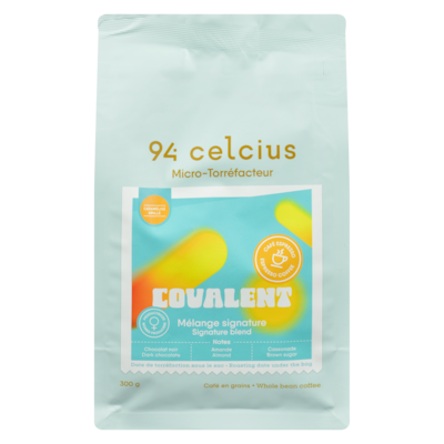 94 celcius Whole Bean Coffee Covalent, Signature Blend 300 g, $9.00/100g