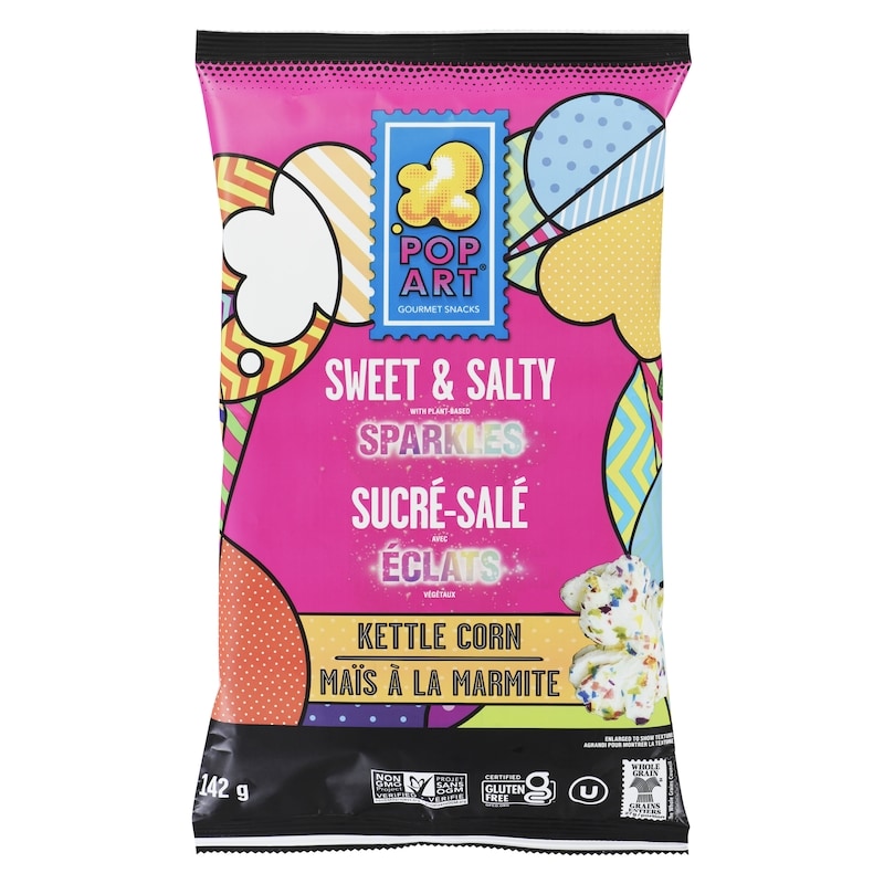Sweet and Salty with Sparkles Gourmet Popcorn