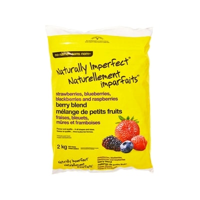 No Name Frozen Strawberries, Blueberries, Blackberries, and Raspberries Berry Blend 2 kg, $0.95/100g