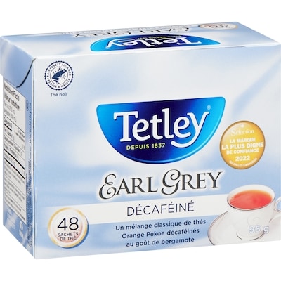 Thé noir earl grey décaféiné