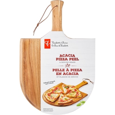President's Choice Acacia Pizza Peel & Serving Board 1 ea, $29.00/1ea
