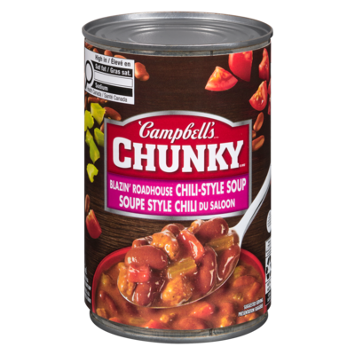 Campbell’s Soupe style chili du saloon prête à déguster 515 ml, 0,77 $/100ml
