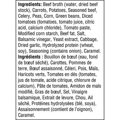 Chunky Vegetable Beef