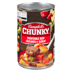Campbell’s Chunky Legumes et Boeuf 515 ml, 0,44 $/100ml