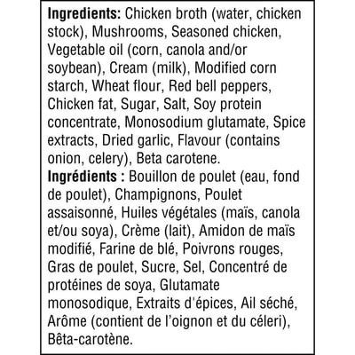 Chunky Chicken A La King