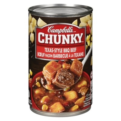 Campbell’s Soupe au bœuf façon barbecue à la texane prête à déguster  515 ml, 0,58 $/100ml