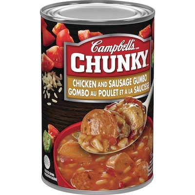 Chunky Épicé Gombo au poulet et à la saucisse