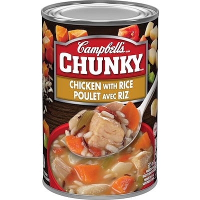 Campbell's Chunky Chicken with Rice 515 ml, $0.67/100ml