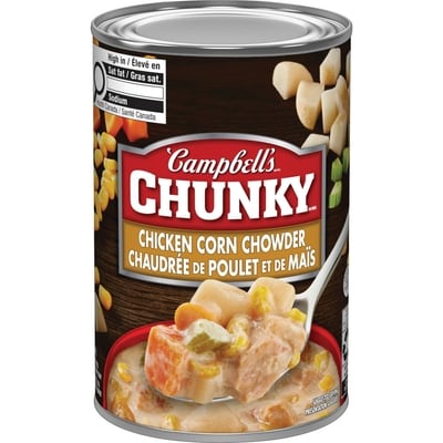 Campbell's Chunky Chicken Corn Chowder 515 ml, $0.44/100ml