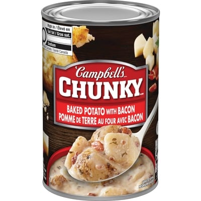 Campbell's Chunky Baked Potato with Bacon 515 ml, $0.44/100ml
