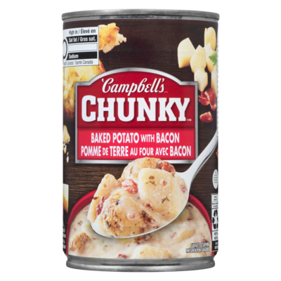 Chunky Baked Potato with Bacon