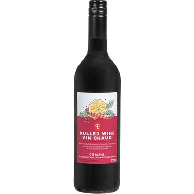 President's Choice Dealcoholized Mulled Wine With Natural Flavour 750 ml, $1.00/100ml