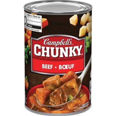 Campbell’s Chunky Bouef 515 ml, 0,58 $/100ml