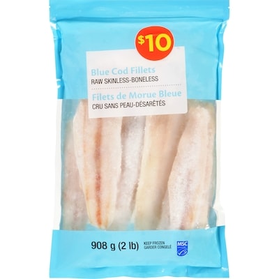 null Filet de morue bleue 907 g, 1,10 $/100g