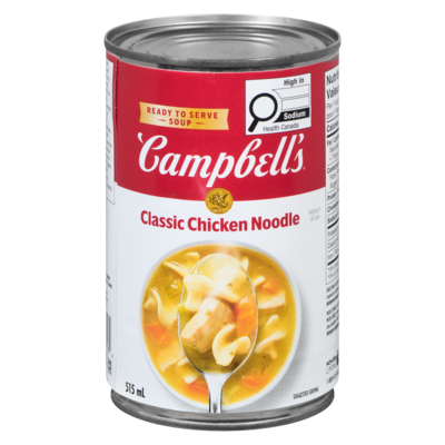 Campbell's Classic Chicken Noodle Ready to Serve Soup 515 ml, $0.66/100ml